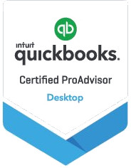 QuickBooks Desktop Certified ProAdvisor badge