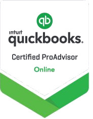 QuickBooks Online Certified ProAdvisor badge